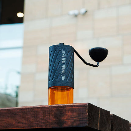 Comandante C60 Baracuda Coffee Grinder Nautilus Blue