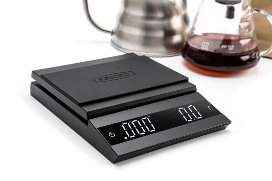 Felicita Parallel Coffee Scale - Black