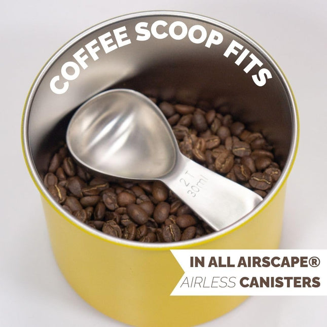 Airscape Coffee Scoop (Brushed Steel)