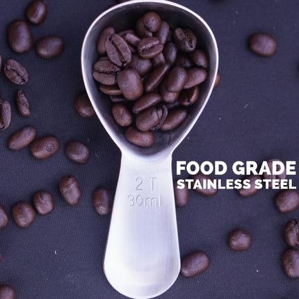 Airscape Coffee Scoop (Brushed Steel)