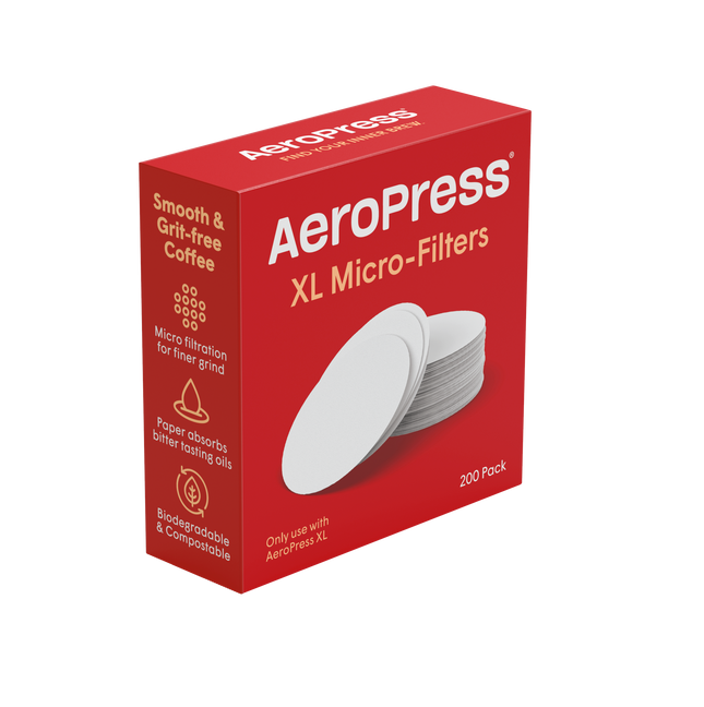 AeroPress XL Paper Micro-Filters Box of 200pcs