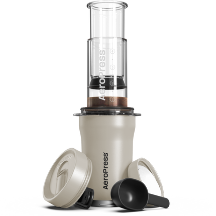 AeroPress Go Plus Coffee Maker (Cream)