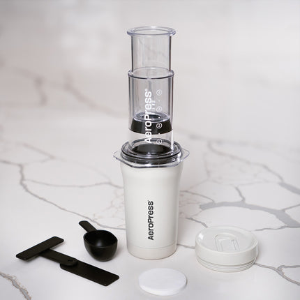 AeroPress Go Plus Coffee Maker (Cream)