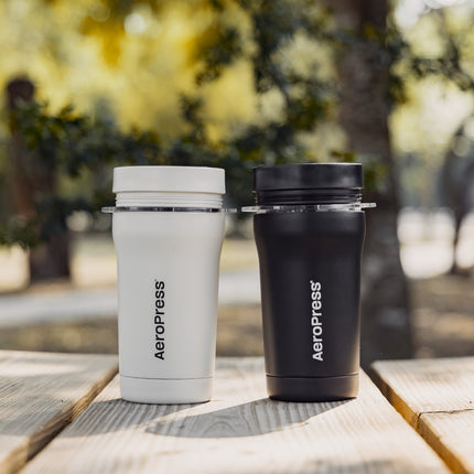 AeroPress Go Plus Coffee Maker (Cream)