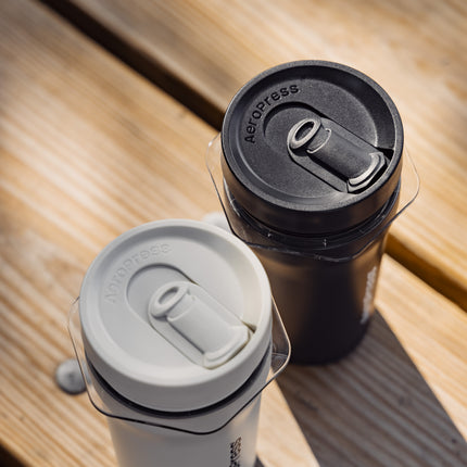 AeroPress Go Plus Coffee Maker (Cream)