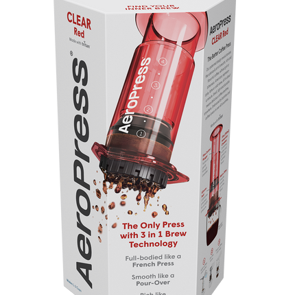 AeroPress Clear Red