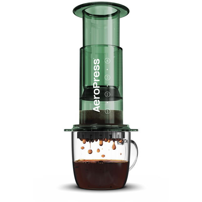 AeroPress Clear Green