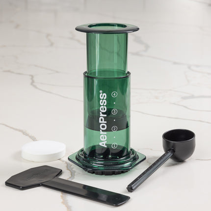AeroPress Clear Green