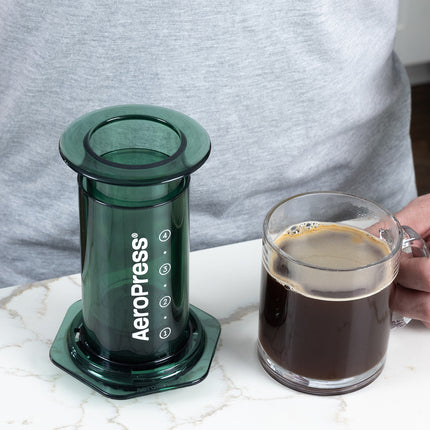 AeroPress Clear Green