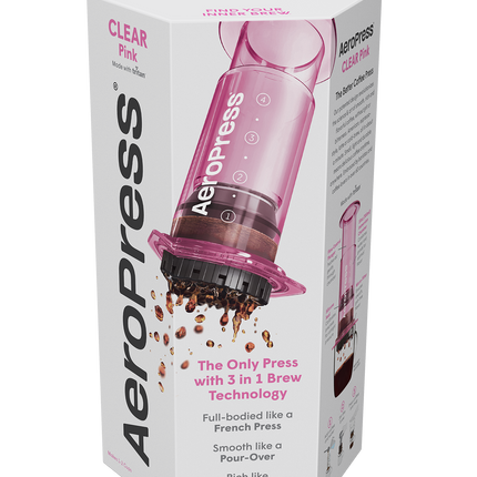 AeroPress Clear Pink