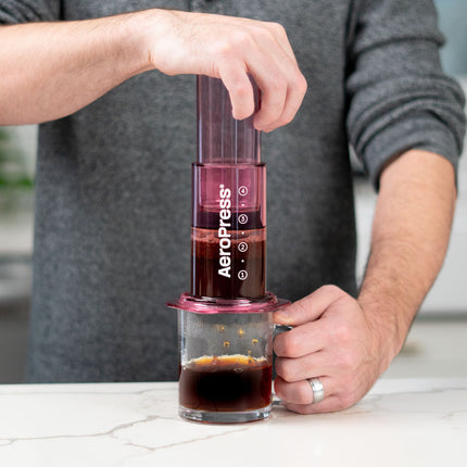 AeroPress Clear Pink