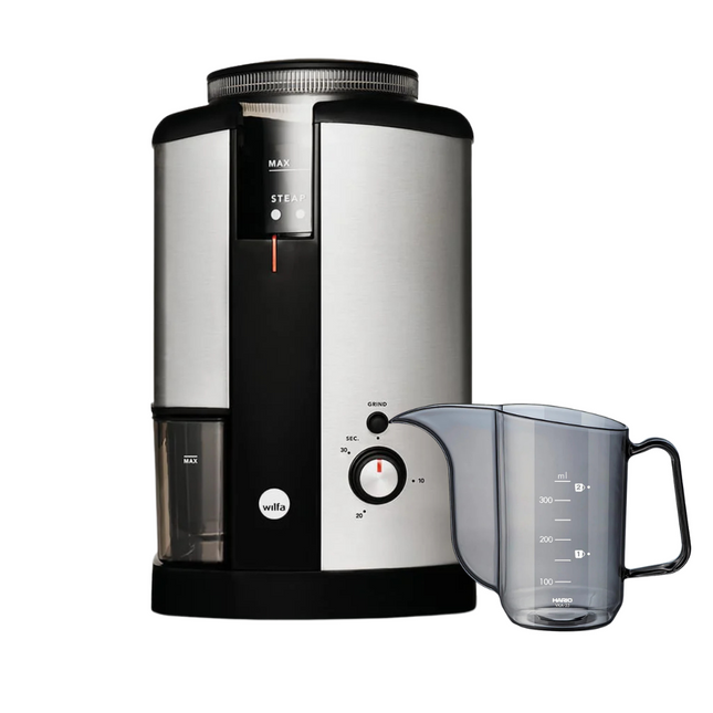 Wilfa Svart Classic Savour Coffee Grinder (Silver)