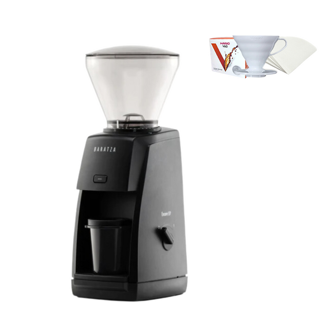 BARATZA Encore ESP Electric Burr Coffee Grinder Black