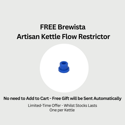 Brewista Artisan Gooseneck Electric Kettle 1 Litre Pearl White (UK Plug)