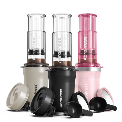AeroPress Go Plus Coffee Maker (Black)