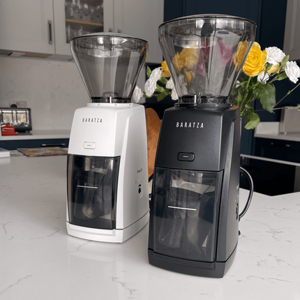 BARATZA Encore ESP Electric Burr Coffee Grinder (White)