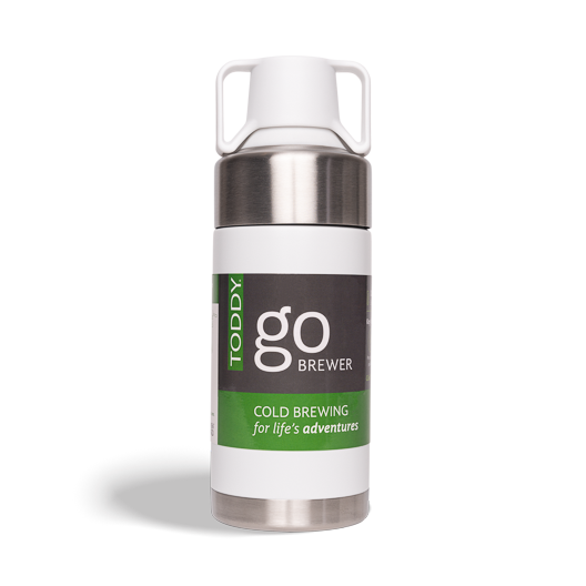 Toddy® Go Brewer(White/Stainless Steel)