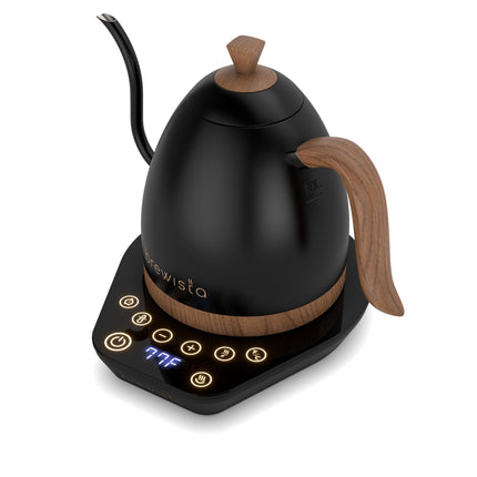 Brewista Artisan Gooseneck Electric Kettle 1 Litre Matte Black (UK Plug)