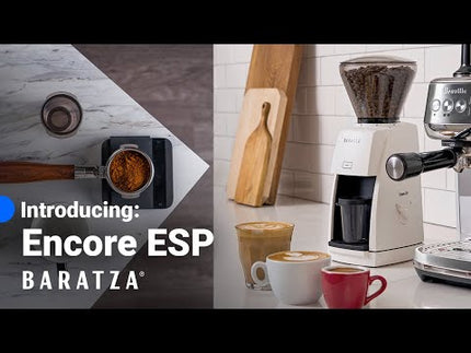 BARATZA Encore ESP Electric Burr Coffee Grinder (White)
