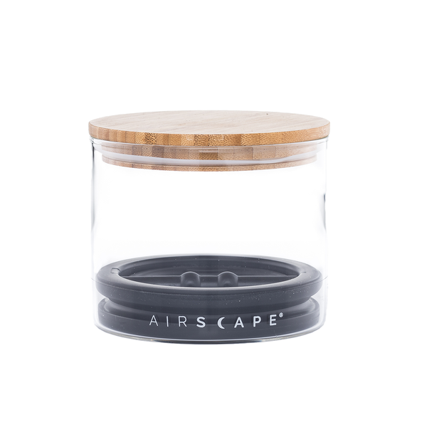 Airscape Coffee Storage Container (Glass with Bamboo Lid)