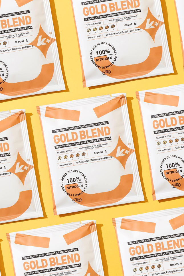 Gold Blend Drip Coffee Bag Pack of 5 - K+ Coffee