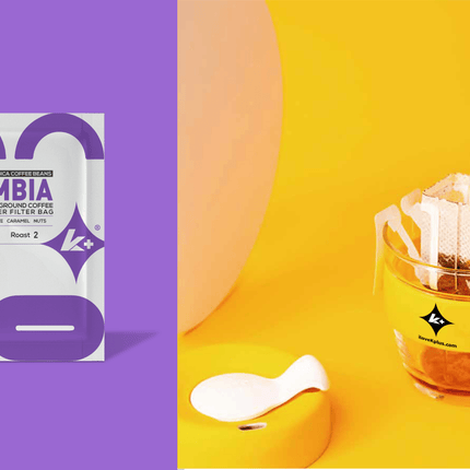 Colombia! Hanging Ear Drip Coffee Bag - K+ Coffee
