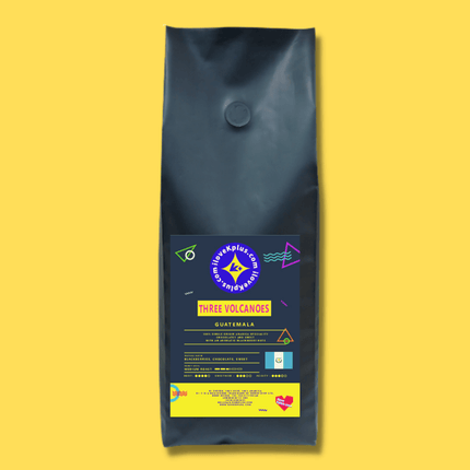K+® 'Three Volcanoes' Guatemala Specialty Coffee Beans | Medium Roast | 100% Single-Origin Arabica Coffee 1KG