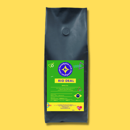 K+® 'Rio Deal' Brazilian Specialty Coffee Beans | Medium Roast | 100% Single-Origin Specialty Arabica Coffee | Free UK Delivery 1KG