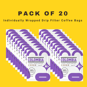 Colombian Velvet cold Brew filter pouch