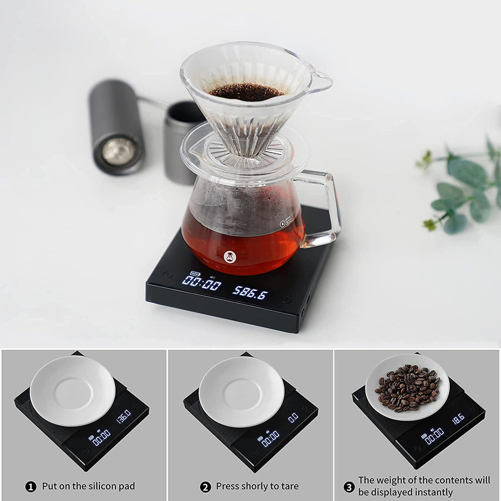 TIMEMORE Exclusive - Black Mirror Basic PRO Coffee Scale with