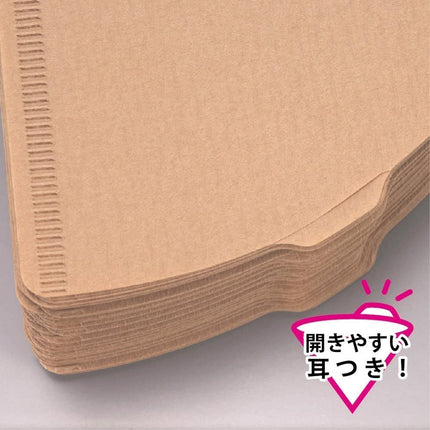 Hario V60 Coffee Filter Papers Size 02 - Natural Brown (100 Pack Bag) made in japan