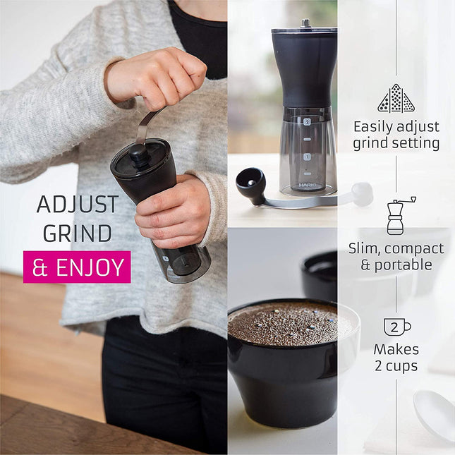 Hario Mini Mill PLUS Ceramic Coffee Grinder