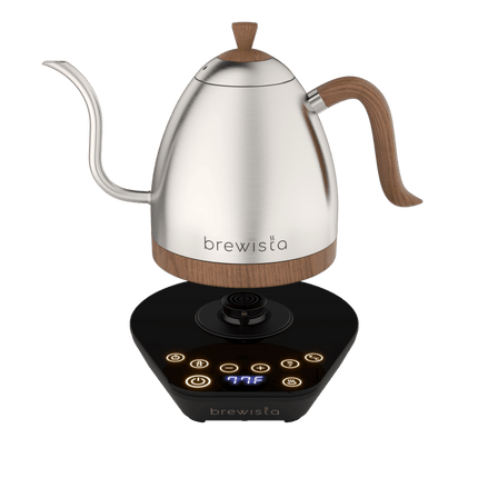 Brewista Artisan Gooseneck Electric Kettle 1 Litre Stainless Steel (UK Plug)