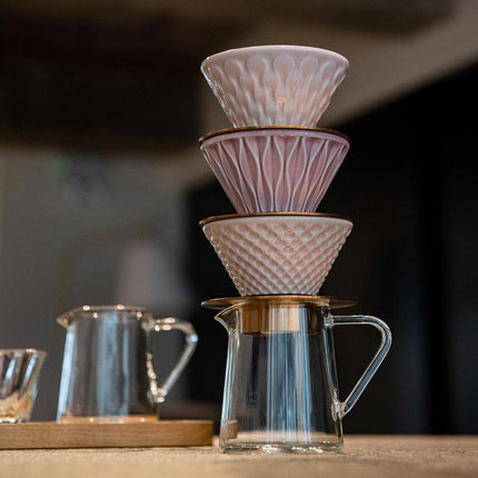 LOVERAMICS BREWERS Pink COFFEE DRIPPER GIFT SET - LIMITED EDITION