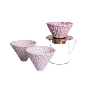 Loveramics Brewers Coffee Dripper GIFT SET includes all 3 items
