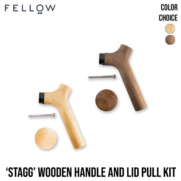 Drip Roasters · Fellow Stagg Wooden Handle and Lid Pull Kit