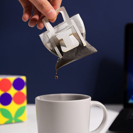 Easy Pour Over Hanging Ear Style Drip Filter Coffee Bags
