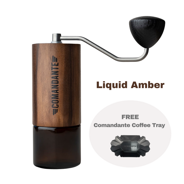 Liquid Amber Comandante C40 Nitro Blade Coffee Grinder MK4