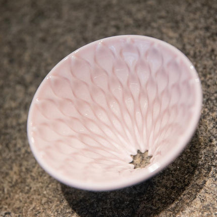 愛陶樂粉色限量版手沖濾杯禮盒組 