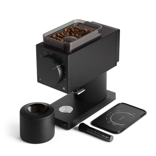 FELLOW GEN 2 ODE BREW GRINDER - 220v - MATTE BLACK/UK PLUG