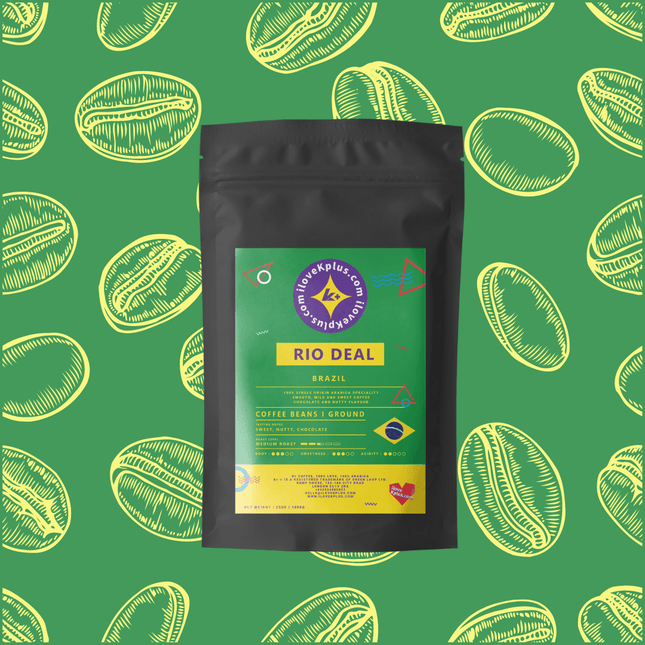 K+ COFFEE SPECIALTY COFFEE BEANS FROM BRAZIL 250G