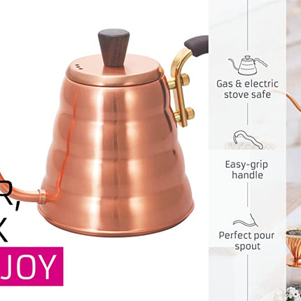 Hario V60 Buono Copper Drip Kettle