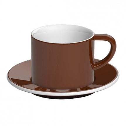 Loveramics Bond Cappuccino Cup & Saucer Set (Brown) 150ml