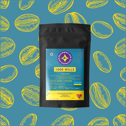 Rwanda specialty coffee beans and fresh ground coffee K+ Coffee