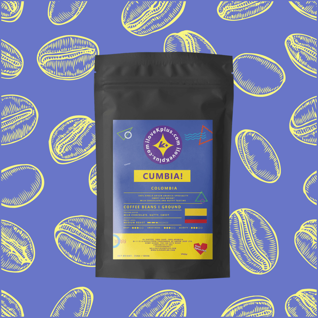 Colombian Specialty Coffee Beans 250g K+ COFFEE UK
