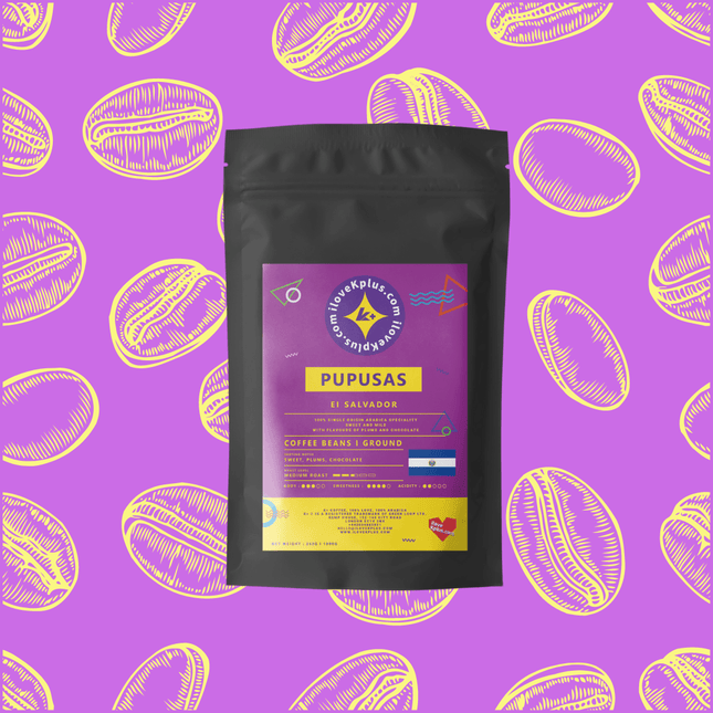 Pupusas El Salvador Specialty Coffee Beans - K+ Coffee 250G