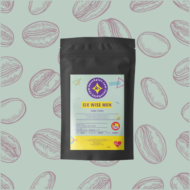 K+ Coffee "Six Wise Men" Ethiopian specialty Coffee Beans